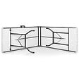 ID MARKET - Table pliante d'appoint portable 180 cm pour camping ou réception - vignette
