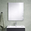 KIAMAMI VALENTINA - Miroir Pour Salle De Bain Simple Rectangulaire 60X70 Cm Réversible - vignette