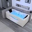 DISTRIBAIN - Baignoire balnéo Caïman 32 jets Whirlpool - vignette