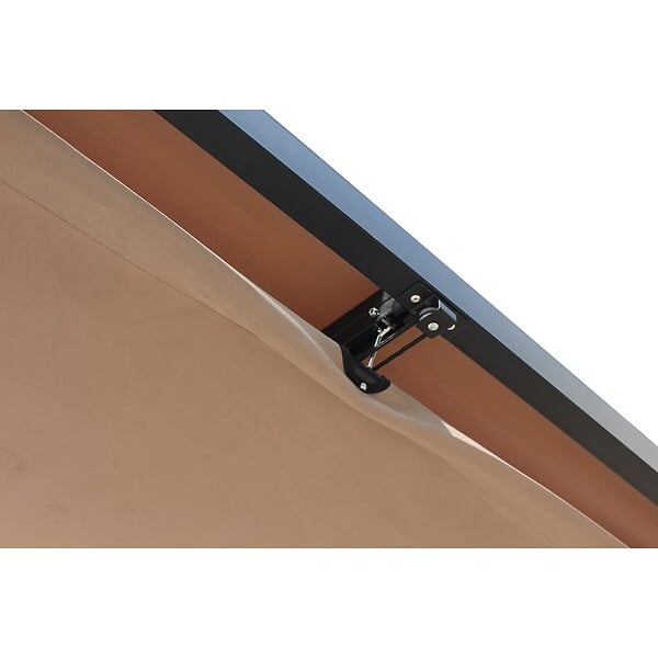 CONCEPT USINE - Pergola autoportante 3 x 3 m en acier avec toile taupe TUSA - large