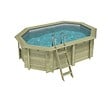 ALTANKA - Piscine hors sol en bois NEMO 4.3 x 3 - H.1.18 m, gris clair, fixations à sceller - BAS7302OSPI2 - vignette