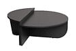 HABITAT ET JARDIN - Table basse en bois "Orion" 90 x 60 x 30 cm - Anthracite - vignette