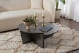 HABITAT ET JARDIN - Table basse en bois "Orion" 90 x 60 x 30 cm - Anthracite - vignette