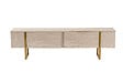 HABITAT ET JARDIN - Meuble TV en bois "Serenity" 180 x 30 x 50 cm - Travertin - vignette