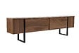 HABITAT ET JARDIN - Meuble TV en bois "Serenity" 180 x 30 x 50 cm - Noyer - vignette