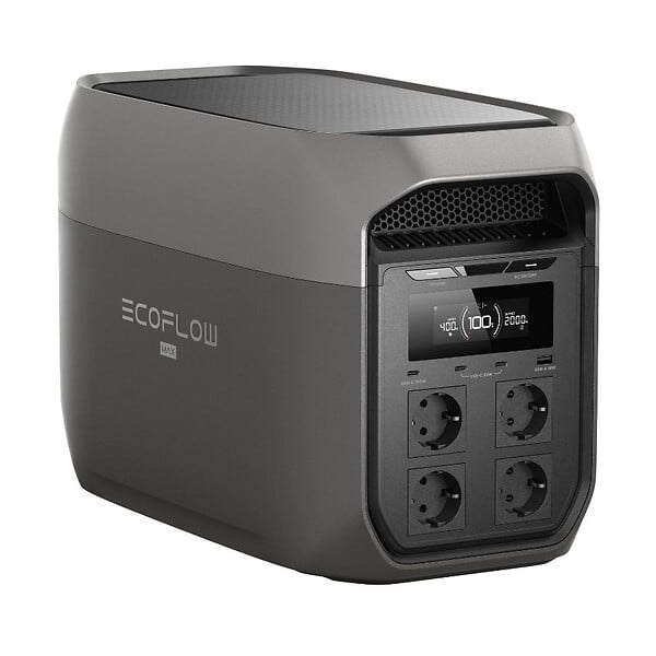 ECOFLOW - Station électrique EcoFlow DELTA 3 Max 2048 Wh - batterie portable LFP - large