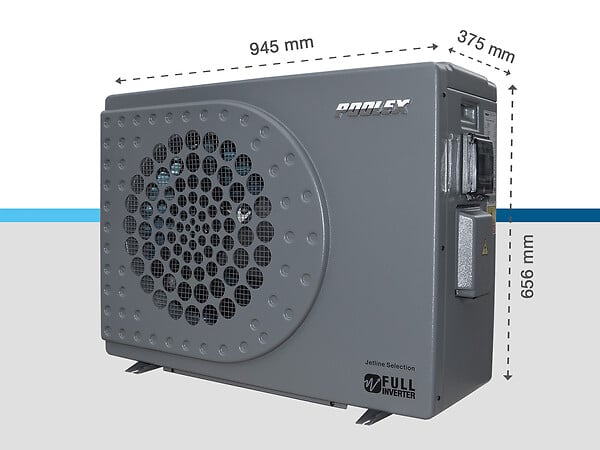POOLEX - Pompe à chaleur 20,10 kW Jetline Selection Full Inverter Wifi 210 - Poolex - large