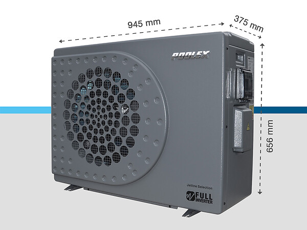 POOLEX - Pompe à chaleur 15,30 kW Jetline Selection Full Inverter Wifi 155 - Poolex - large