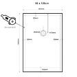 PLANETE BAIN - Receveur de douche extra plat à poser 80x120 Design reflet ardoisé Blanc - vignette