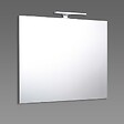 KIAMAMI VALENTINA - Miroir De Salle De Bain 90X60 Avec Applique Chromée À Led - vignette