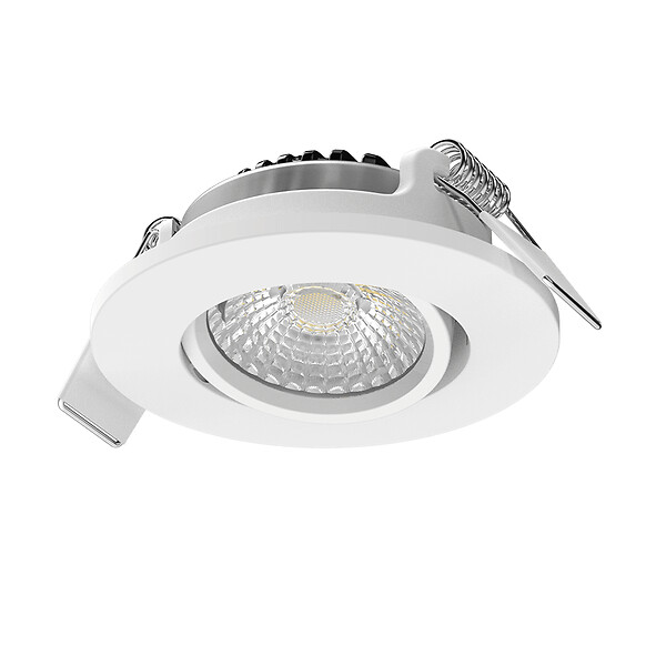 SOLUM - DECOCIEL Support installation saillie plafond béton Coloris Blanc pour CANIS / DRACO / TWO - SOLUM - D001W - large