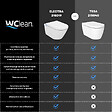 WC CLEAN - Pack WC Bati support mural avec cuvette lavante - Façade noire - WC japonais - Tesa - vignette