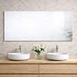 KIAMAMI VALENTINA - Miroir Mural Rectangulaire 120X60cm Avec Bord Poli - vignette