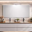 KIAMAMI VALENTINA - Miroir 120X70 A Affleurement Avec Lampe Led - vignette