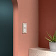 SCHNEIDER - Plaque 2 postes, Beige sable, Odace - vignette