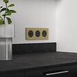 SCHNEIDER - Chargeur double USB-C 21W Power Delivery, noir , Odace - vignette