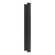 SCHNEIDER - Plaque métal 2 postes effet Perle Noire support noir, Odace - vignette