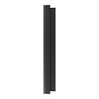 SCHNEIDER - Plaque métal 2 postes effet Perle Noire support noir, Odace - vignette