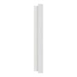 SCHNEIDER - Plaque métal 1 poste effet Céramique Blanc support blanc, Odace - vignette
