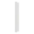 SCHNEIDER - Plaque métal 1 poste effet Céramique Blanc support blanc, Odace - vignette