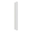 SCHNEIDER - Plaque métal 2 poste effet Céramique Blanc support blanc, Odace - vignette