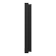 SCHNEIDER - Plaque 3 postes, Noir onyx, Odace - vignette