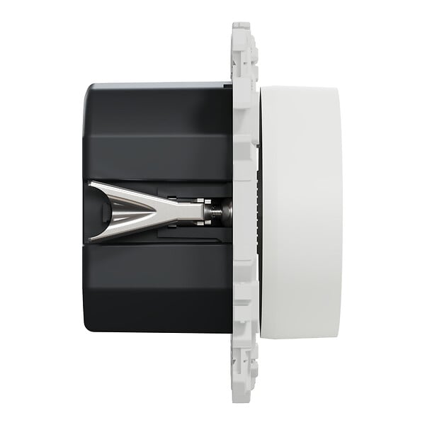 SCHNEIDER - Variateur de lumière universel en 2 ou 3 fils 3W 200W (LED), blanc, Odace - large