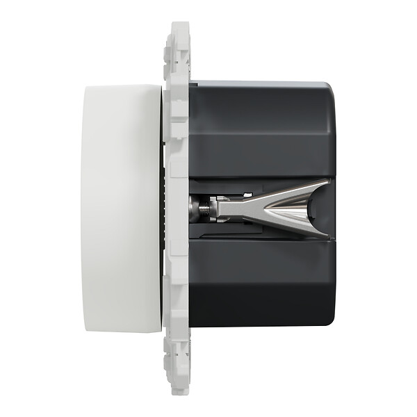 SCHNEIDER - Variateur de lumière universel en 2 ou 3 fils 3W 200W (LED), blanc, Odace - large
