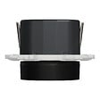 SCHNEIDER - Variateur de lumière universel en 2 ou 3 fils 3W 200W (LED), noir, Odace - vignette