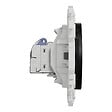 SCHNEIDER - Prise RJ45 cat.6 STP grade 2TV min à grade 3TV (+ multimédia), noir, Odace - vignette