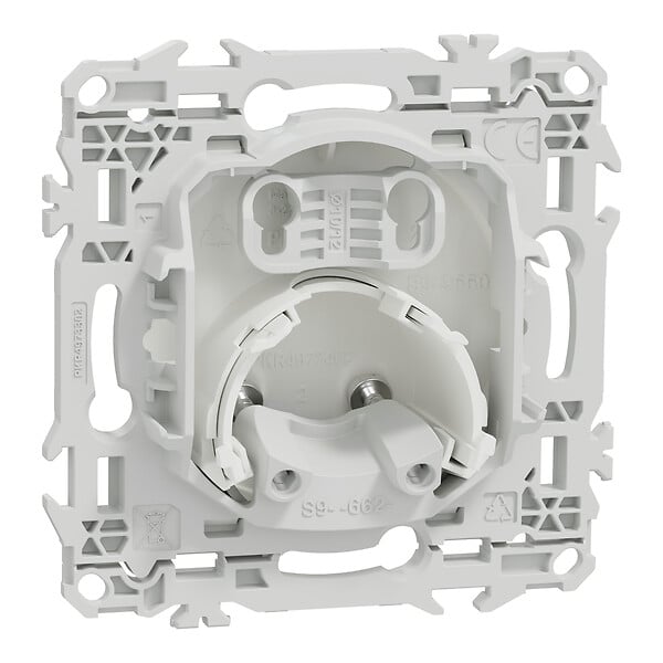 SCHNEIDER - Sortie de câble, serre câble 6 à 12 mm2, blanc, Odace - large