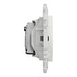 SCHNEIDER - Prise TV simple, blanc, Odace - vignette