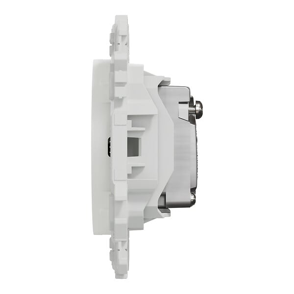 SCHNEIDER - Prise TV simple, blanc, Odace - large