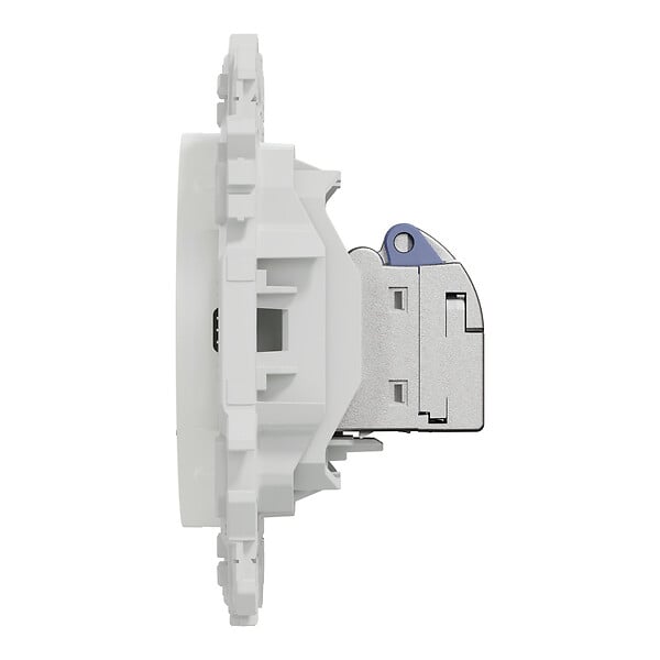SCHNEIDER - Prise RJ45 cat.6 STP grade 2TV min à grade 3TV (+ multimédia), blanc, Odace - large