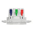 SCHNEIDER - Prise affleurante + chargeur USB-C 18W Power Delivery, blanc , Odace - vignette