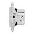 SCHNEIDER - Chargeur double USB-C 21W Power Delivery, blanc , Odace - vignette