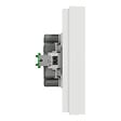SCHNEIDER - Prise 2P+T double fixable sur boîte encastrement simple, griffes, blanc , Odace - vignette