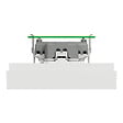 SCHNEIDER - Prise 2P+T double fixable sur boîte encastrement simple, griffes, blanc , Odace - vignette
