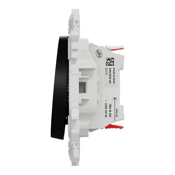 SCHNEIDER - Permutateur noir, 10A, Odace - large