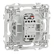 SCHNEIDER - Interrupteur VMC ou poussoir, vitesse lente / rapide, 10AX, blanc, Odace - vignette