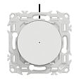 SCHNEIDER - Va-et-vient témoin ou poussoir lumineux, 10AX, LED vert 0,15mA, blanc, Odace - vignette