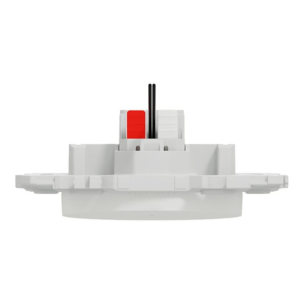 SCHNEIDER - Va-et-vient témoin ou poussoir lumineux, 10AX, LED vert 0,15mA, blanc, Odace - large