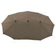 HAPPY GARDEN - Parasol double 2x4m LINAI taupe - vignette