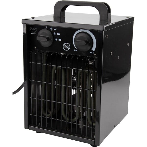 DIO - Radiateur soufflant chantier 3000W - noir - DiO - large