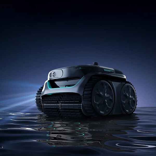 WYBOT - Robot Piscine électrique Sans Fil 2h Max D'autonomie - WYBOT C2 PRO - large