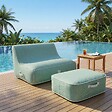 COCO LOUNGE - Pouf de jardin gonflable NUMA Collection Soge - vert d'eau - vignette