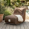 COCO LOUNGE - Fauteuil de jardin gonflable RIVIERA  Collection Moka - chocolat - vignette