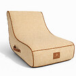 COCO LOUNGE - Fauteuil de jardin gonflable RIVIERA  Collection Boho - couleur toile de jute - vignette