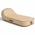 COCO LOUNGE - Transat gonflable PALMA Collection Boho - couleur toile de jute - vignette