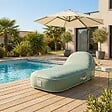 COCO LOUNGE - Transat gonflable PALMA Collection  Soge - vert d'eau - vignette